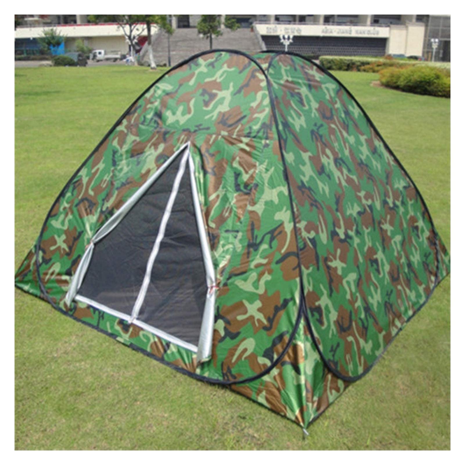 Amazon.co.jp: 3-4 人用ポップアップテント、屋外旅行キャンプ用 2 