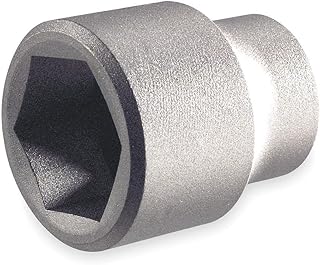 Ampco Safety Tools SS-1/2D9/16 Socket, Standard, Non-Sparking, Non-Magnetic, Corrosion Resistant, 1/2