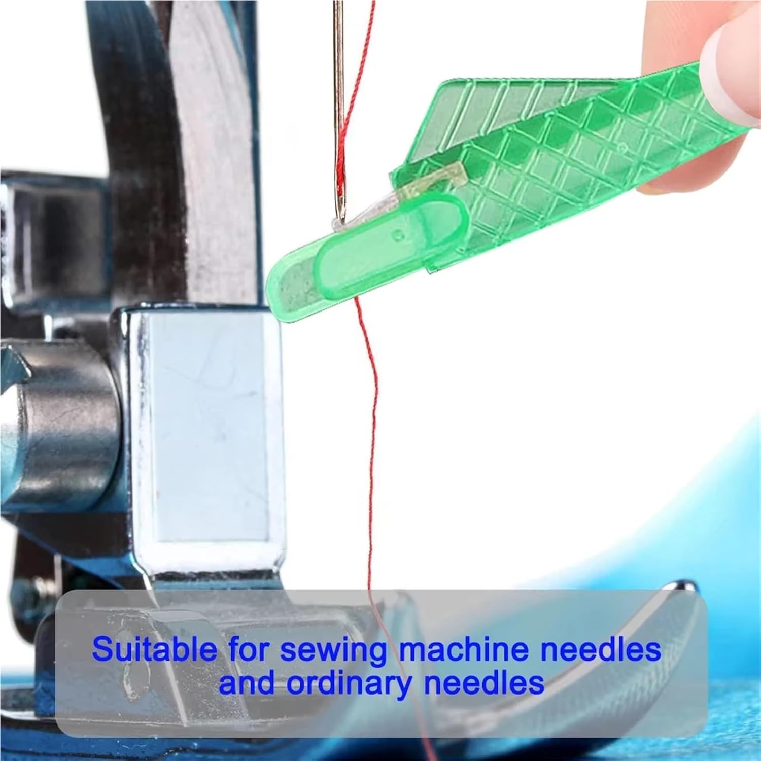 Threaders 120pcs Automatic Needle Threader Tool Home Hand Sewing Machine Device for Hand Sewing, Various Sewing Machines