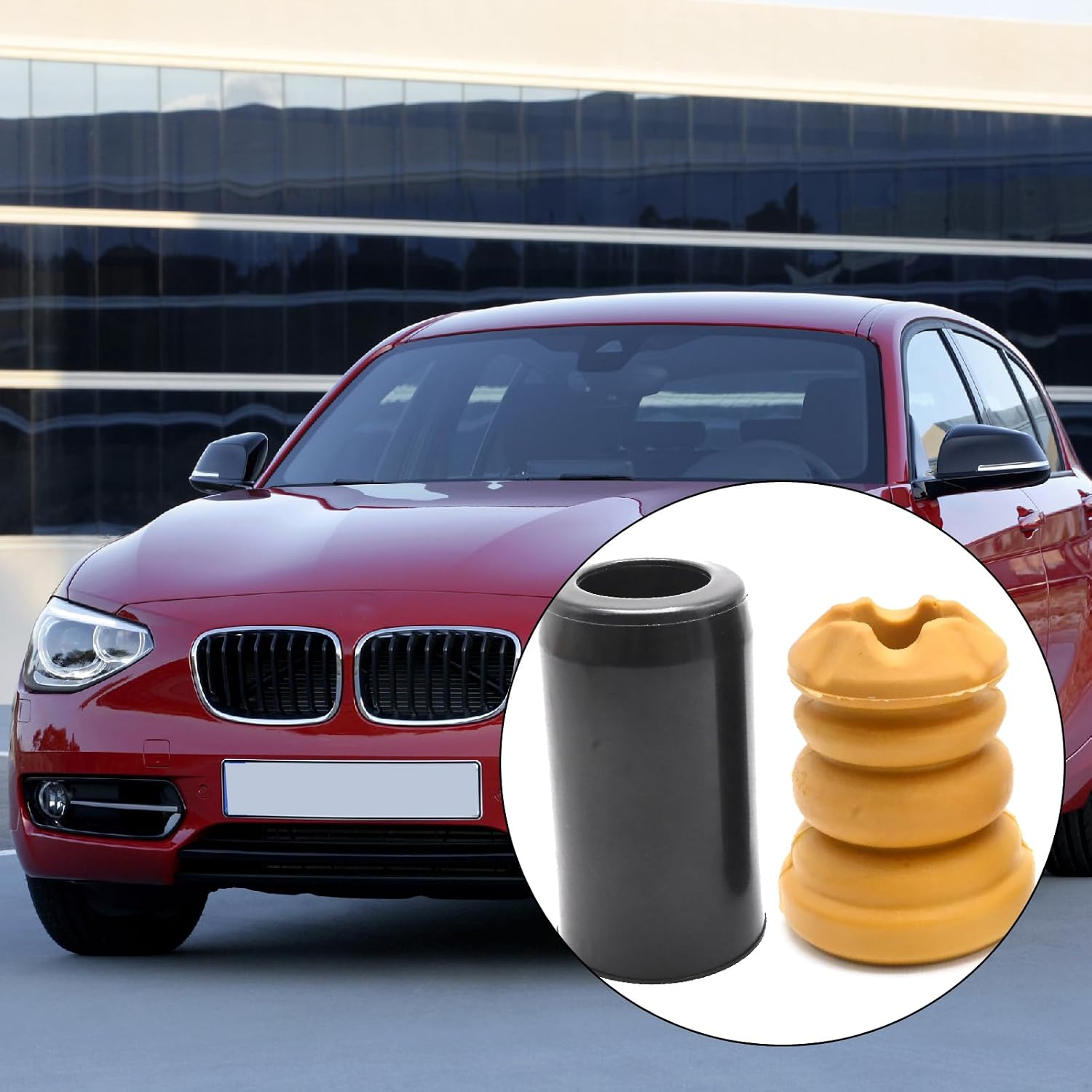2Pcs 33536791499 Boot With Jounce Bumper Rear Shock Absorber Kit, Replacement for BMW F20 F30 F33 F31 G20, Replaces ‎31337847662