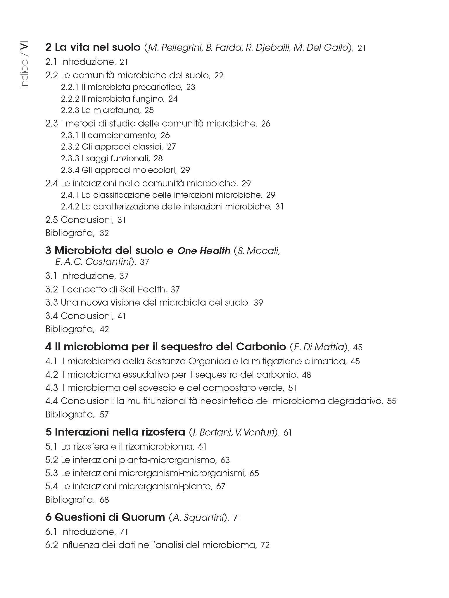Microbioma. One health: dal suolo al benessere dell'uomo