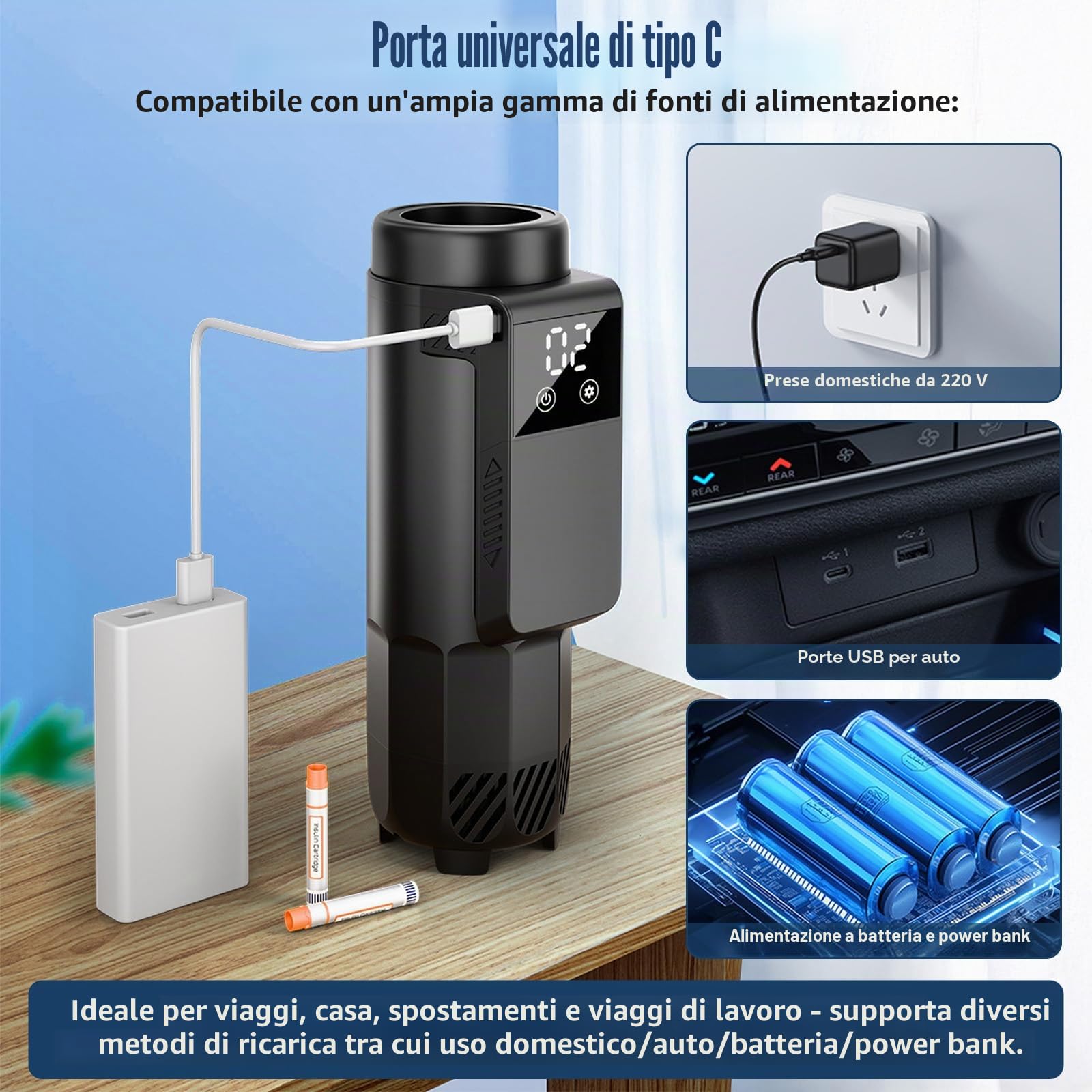 Medicina Insulin-Pen contenitore frigo per viaggi – Refrigeratore da viaggio isolato per farmaci diabetici, offre spazio 5-7 penne per insulina, contenitore refrigerante per penne e cartucce di