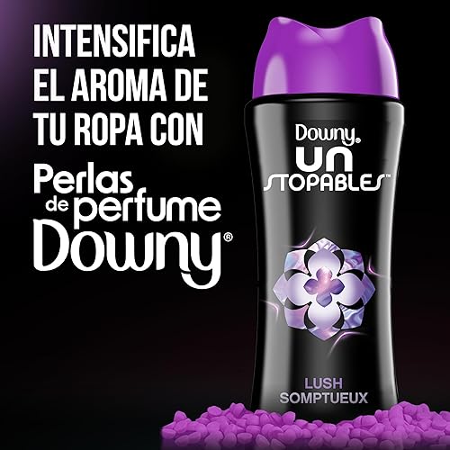 Vista 146 de Downy Unstopable - Perlas potenciadoras de aroma de lavandería para lavadora, exuberante, 20.1 onzas
