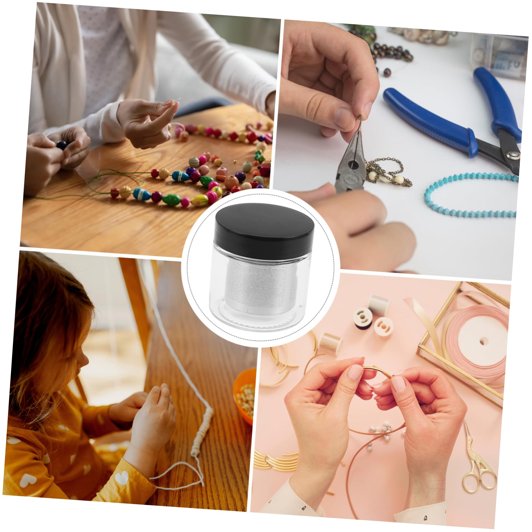 TEHAUX 3stücke Reinigungsbecher Für Schmuck Effizienter Manual Cleaner Für Halsketten Armbänder Und Ohrringe Für Schnelle Reinigung Von Schmuckstücken Und Uhrenzubehör