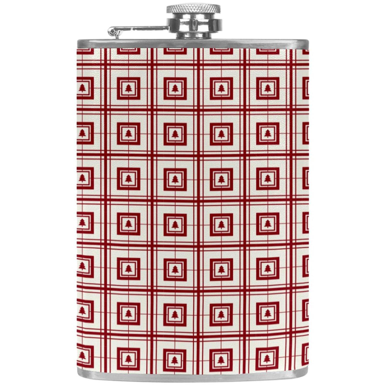 Flasque pour liqueur anti-gaspillage avec entonnoir pour transporter vos boissons sans fuite