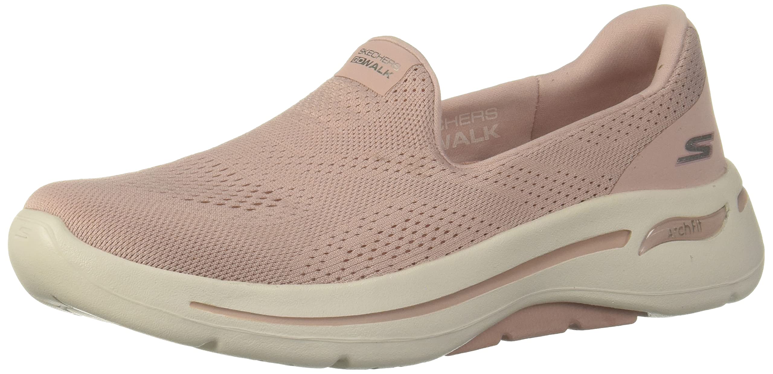 Skechers-GO Walk Arch FIT - Imagined-Womens Walking Shoes-124483-MVE-MAUVE UK4 (B09Q7PCXYG) Amazon Price History, Amazon Price Tracker