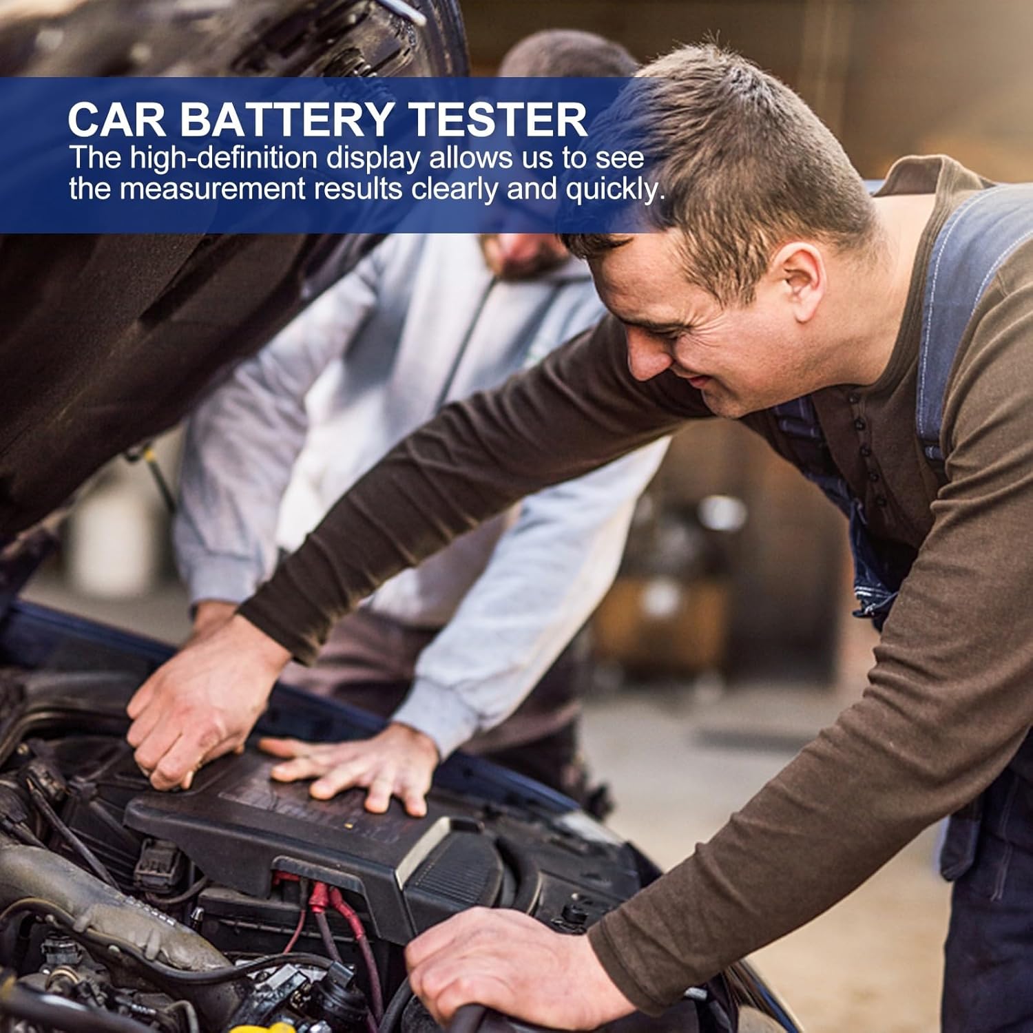 12v Auto Battery Tester and Car Battery Analyzer Diagnostic Tool for Automotive Use