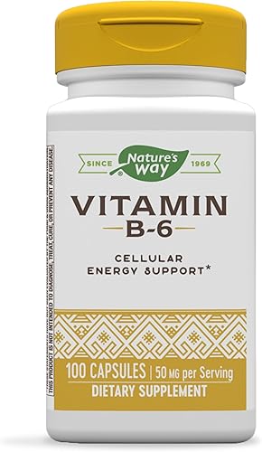 Miniatura 1 de Natures Way Vitamina B-6 50 mg por porción