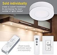 Vista 5 de Armacost Lighting 213411 - Luz LED regulable Purevue, blanco suave 2700 K