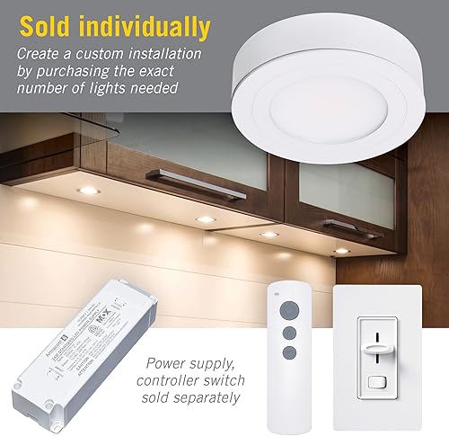 Miniatura 5 de Armacost Lighting 213412 Luz LED de disco, blanco suave