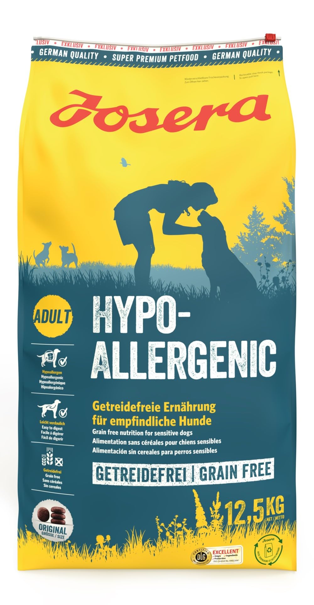 Josera Hypoallergenc 15kg ab 62,52 € | Presverglech be