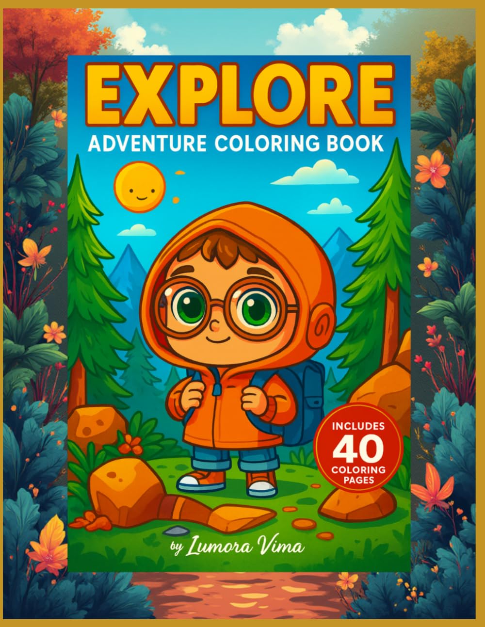 EXPLORE: Adventure Coloring Book