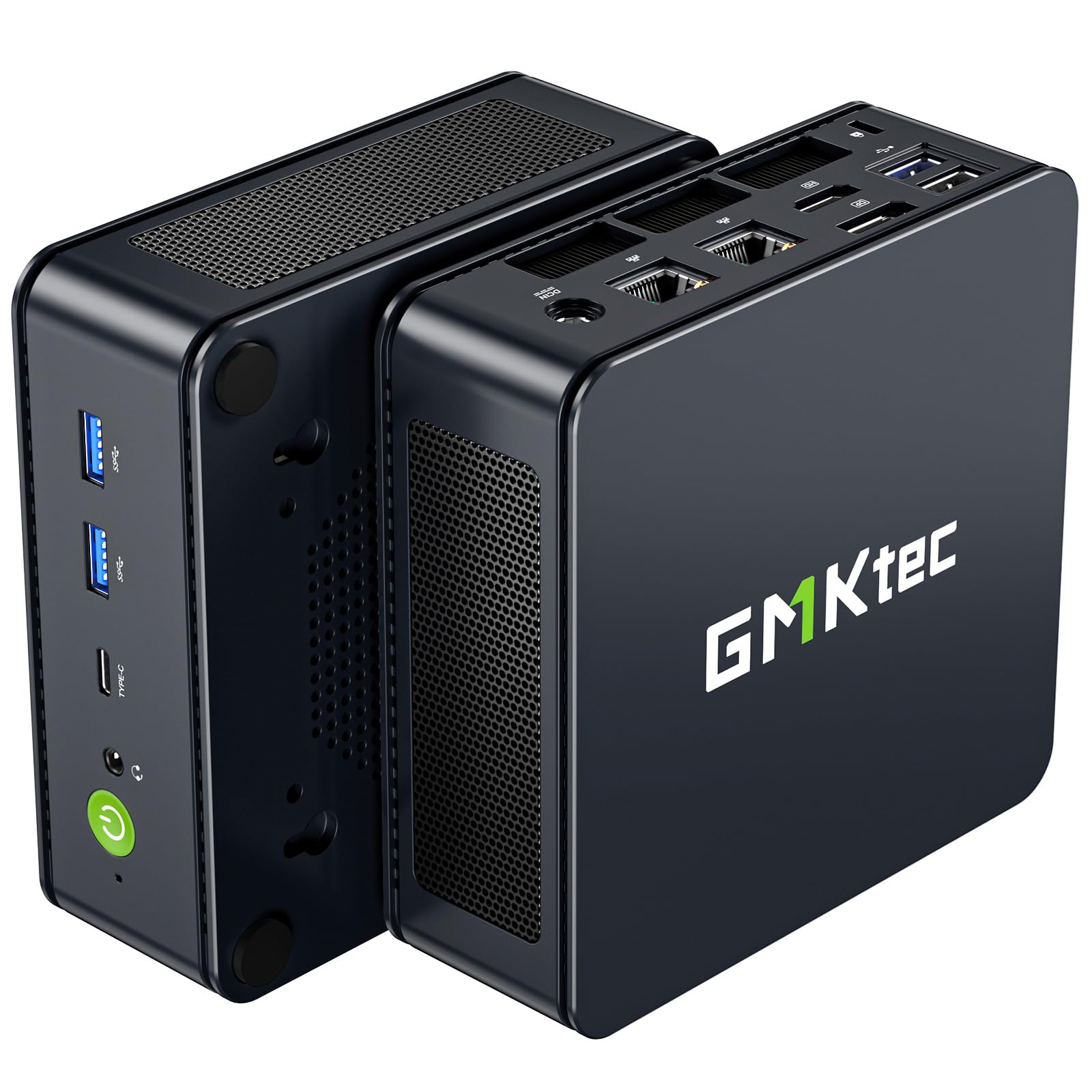 GMKtec M6 울트라 미니 PC AMD 라이젠 5 7640HS 6C/12T 최대 5.0GHz, 16GB DDR5 1TB SSD 데스크탑 컴퓨터, 라데온 760M, 듀얼 2.5GbE LAN, Wi-Fi 6E BT5.2, USB4, 트리플 4K 디스플레이