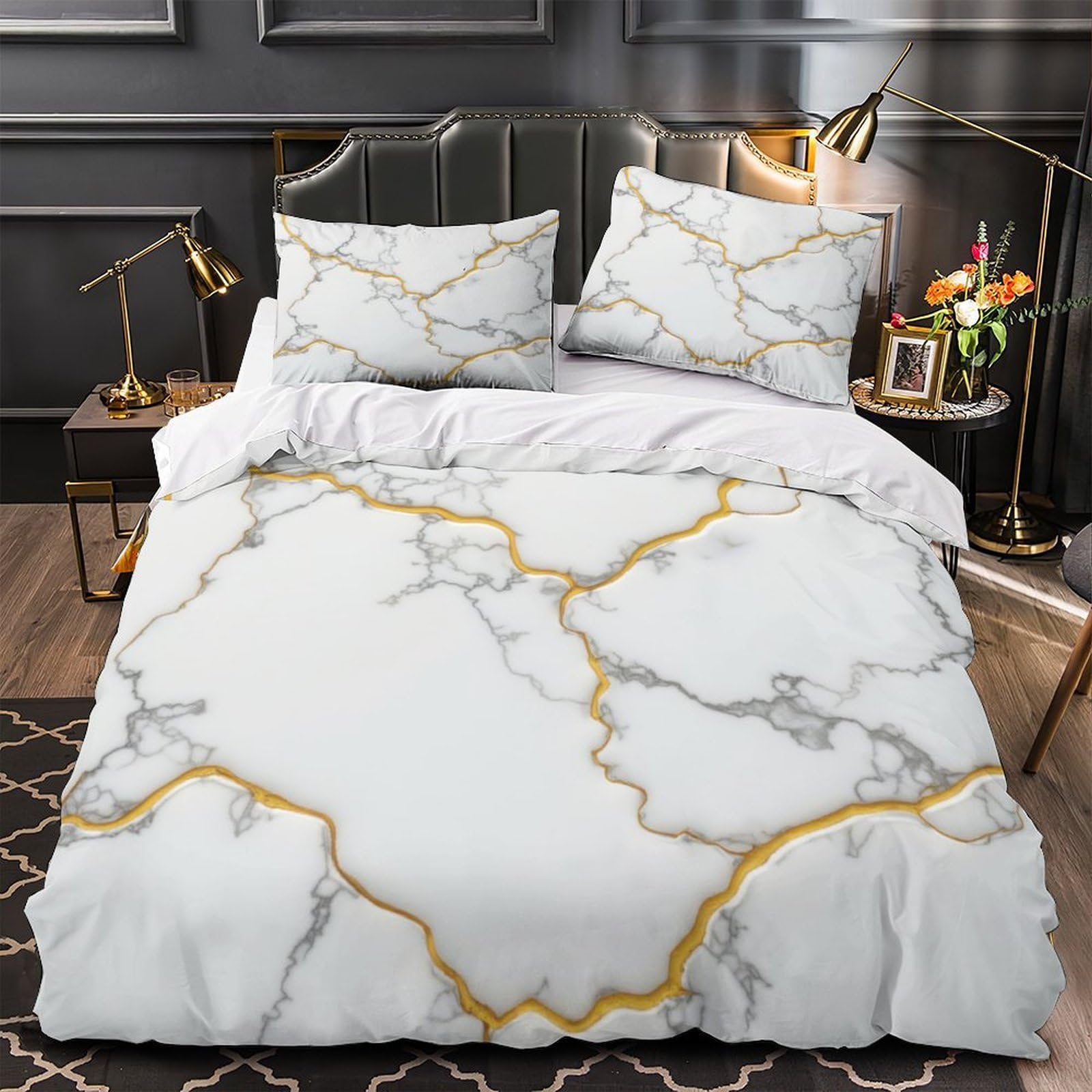 Parure de lit imprimé en 3D pour chambre d'enfant et ado moderne