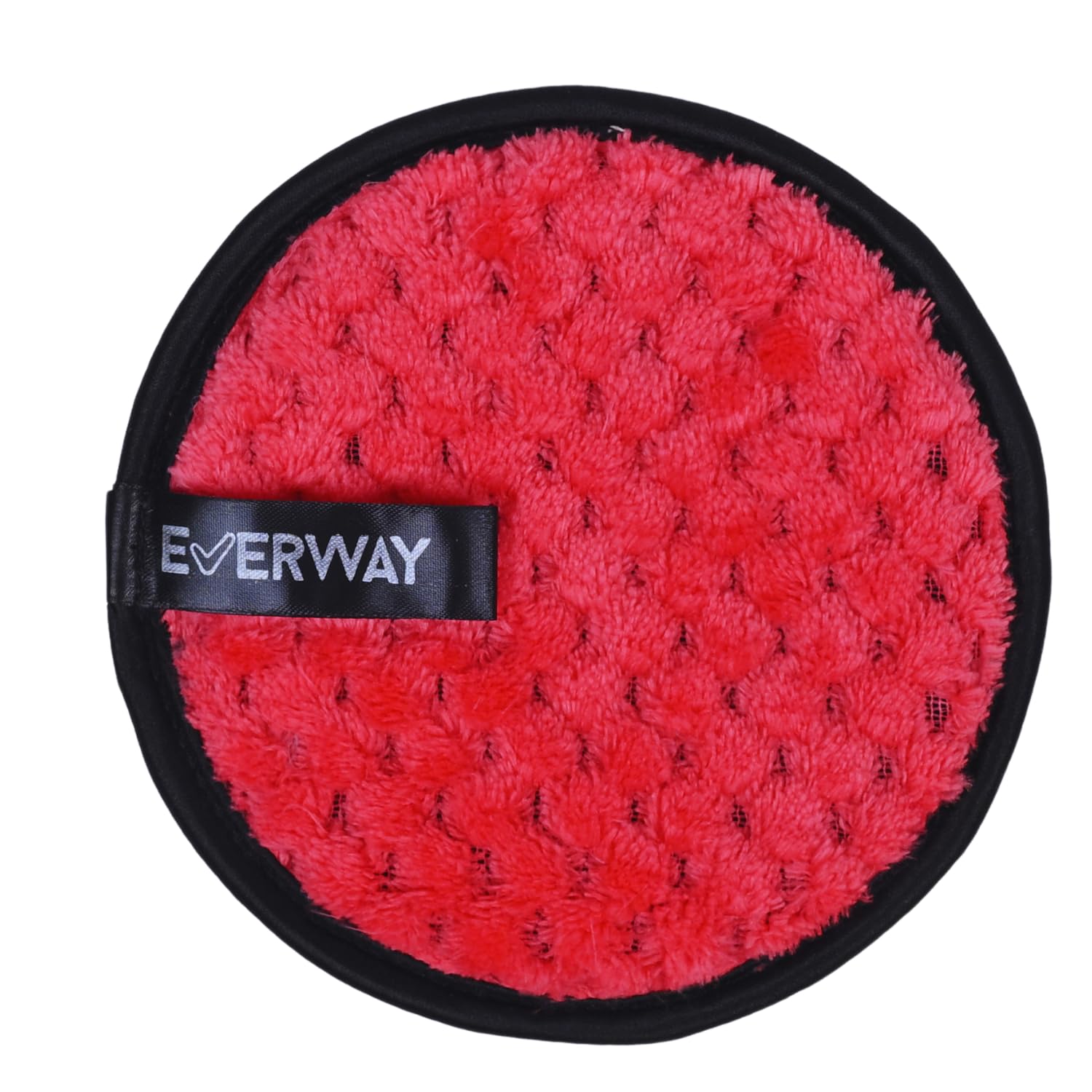 Reusable Makeup Remover Pads | Easily Removes Face & Eye Makeup | Gentle Microfiber Cleansing Pads for All Skin Types | Eco-Friendly, Washable | Pack of 1 (pink)-image-13