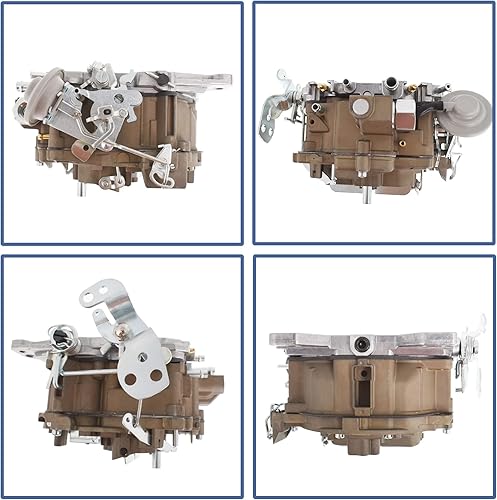 Miniatura 6 de munirater Repuesto de carburador para motores Quadrajet 4MV de 4 barriles
