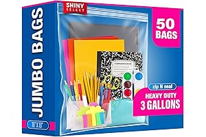 3 Gallon Ziploc Bags Jumbo: Large Storage Space for All Your Needs