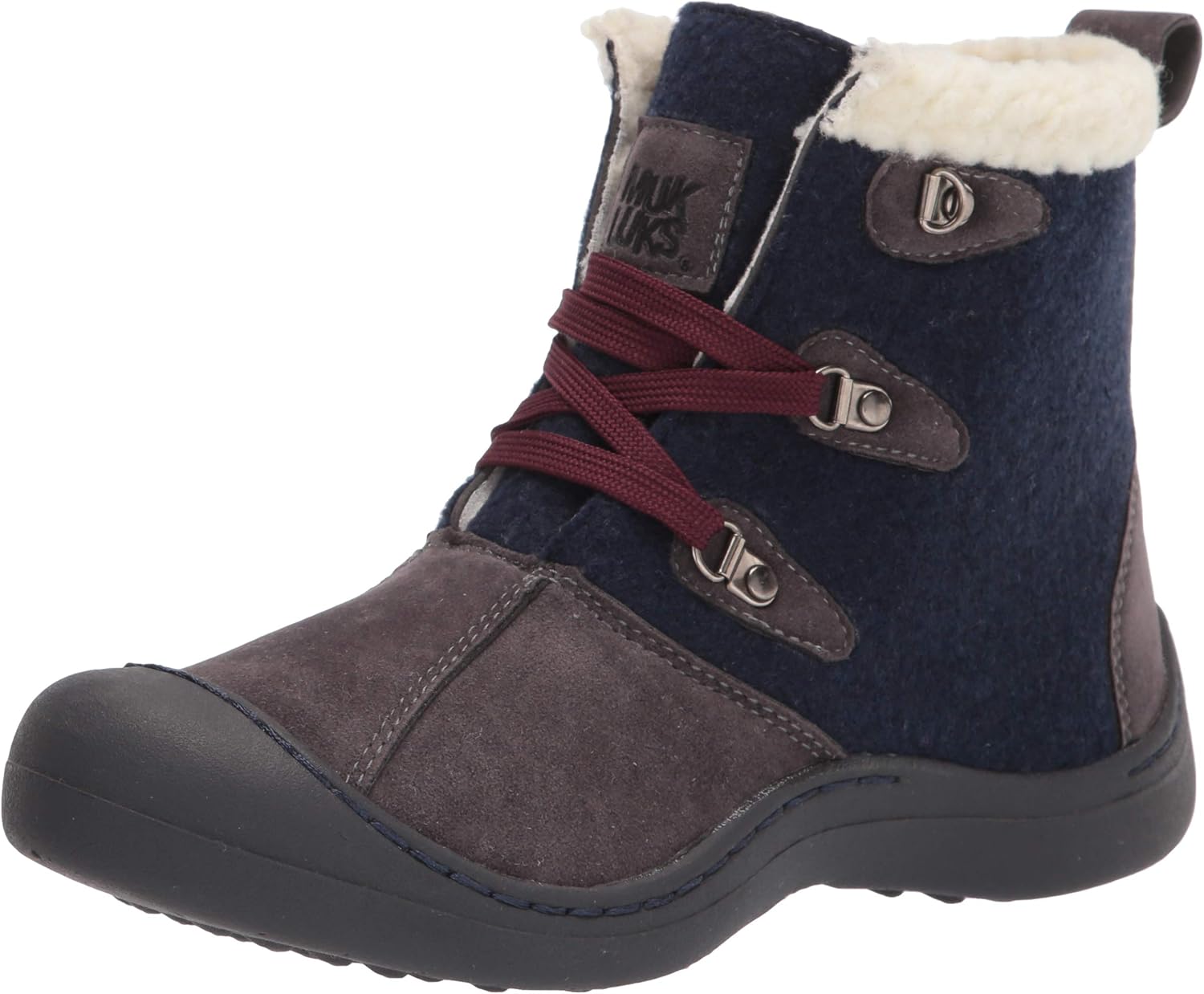 MUK LUKS womens Melissa Snowboot-navy
