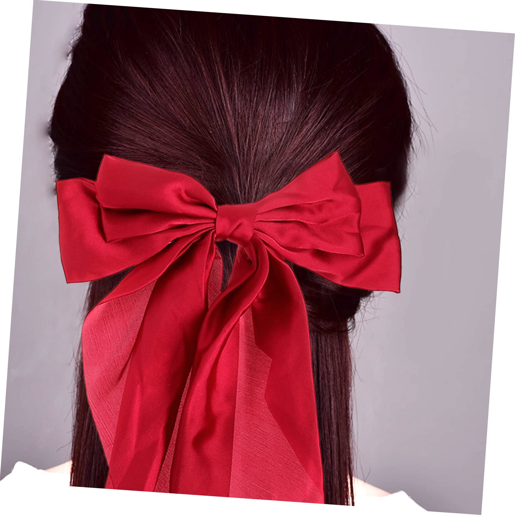 minkissy 15 Pz Fermaglio Per Con Fiocco Mollette Nere Tessuto Corda Per