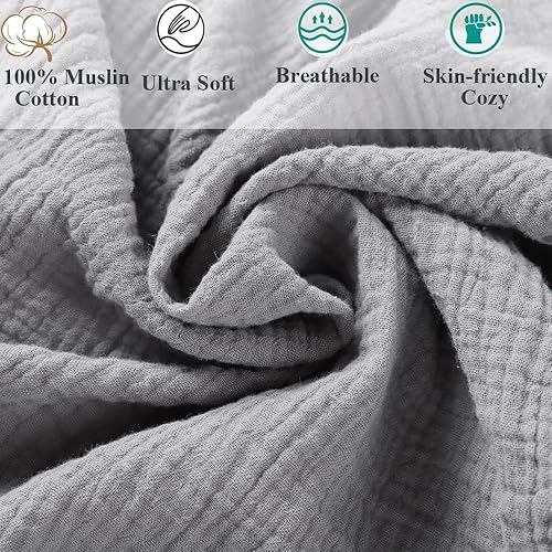 Miniatura 4 de INFANS Maydolly, Evolur Stellar - Juego de 2 sábanas bajeras de algodón para moisés de muselina compatible con Dream On Me Traveler, Skylar, Lotus,