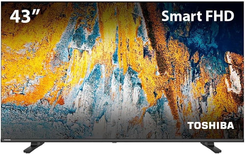Smart TV DLED 43 FULL HD Toshiba 43V35L VIDAA 2 HDMI 2 USB Wi-Fi