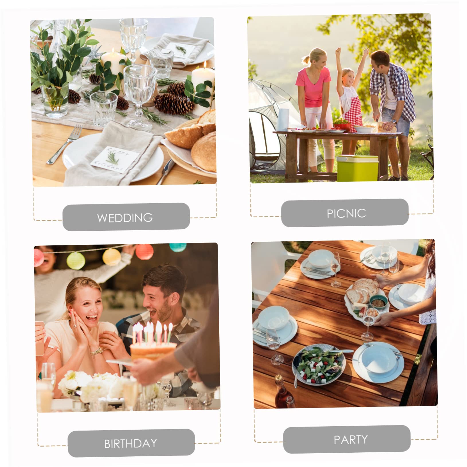 IMIKEYA 5piezas Manteles Decorativos De Encaje para y Celebraciones Múltiples Posavasos y Accesorios De Manualidades