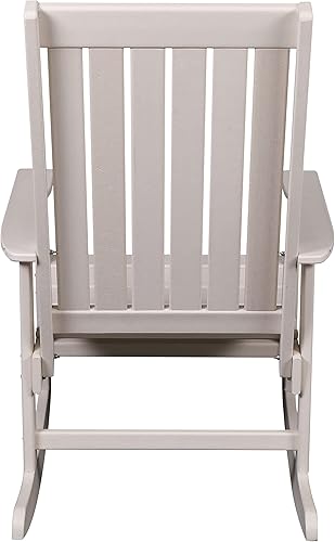 Miniatura 10 de Ez-Care Tek-Wood Adirondack Rocker, color blanco