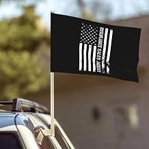 Double Side American Flag Insurance Sales Agent Car Flag Window Clip 12 X 18 Inch UV Protection Outdoor Car Flags Decoration Banner