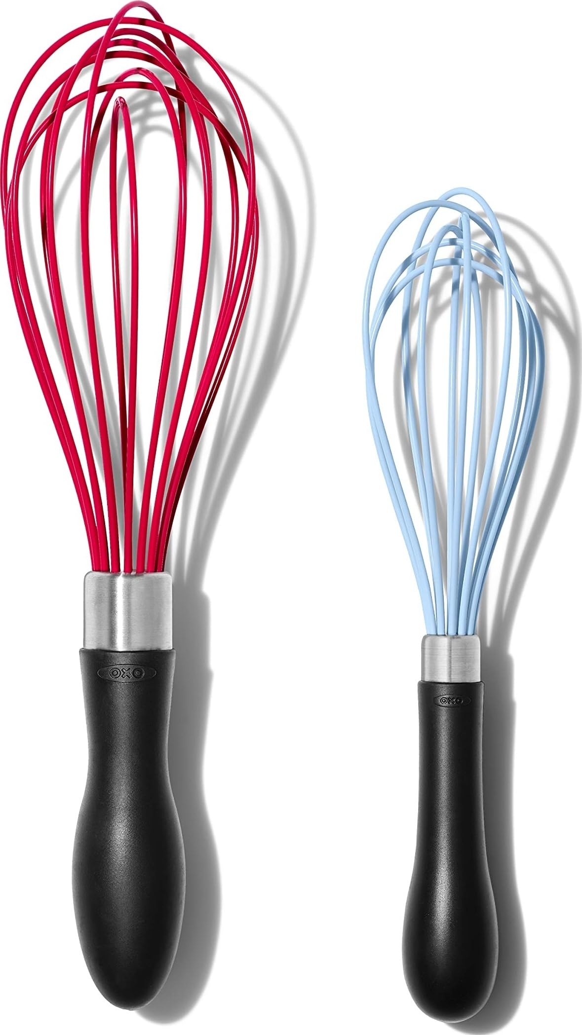 OXO Good Grips Schneebesen-Set, Silikon, 2-teilig