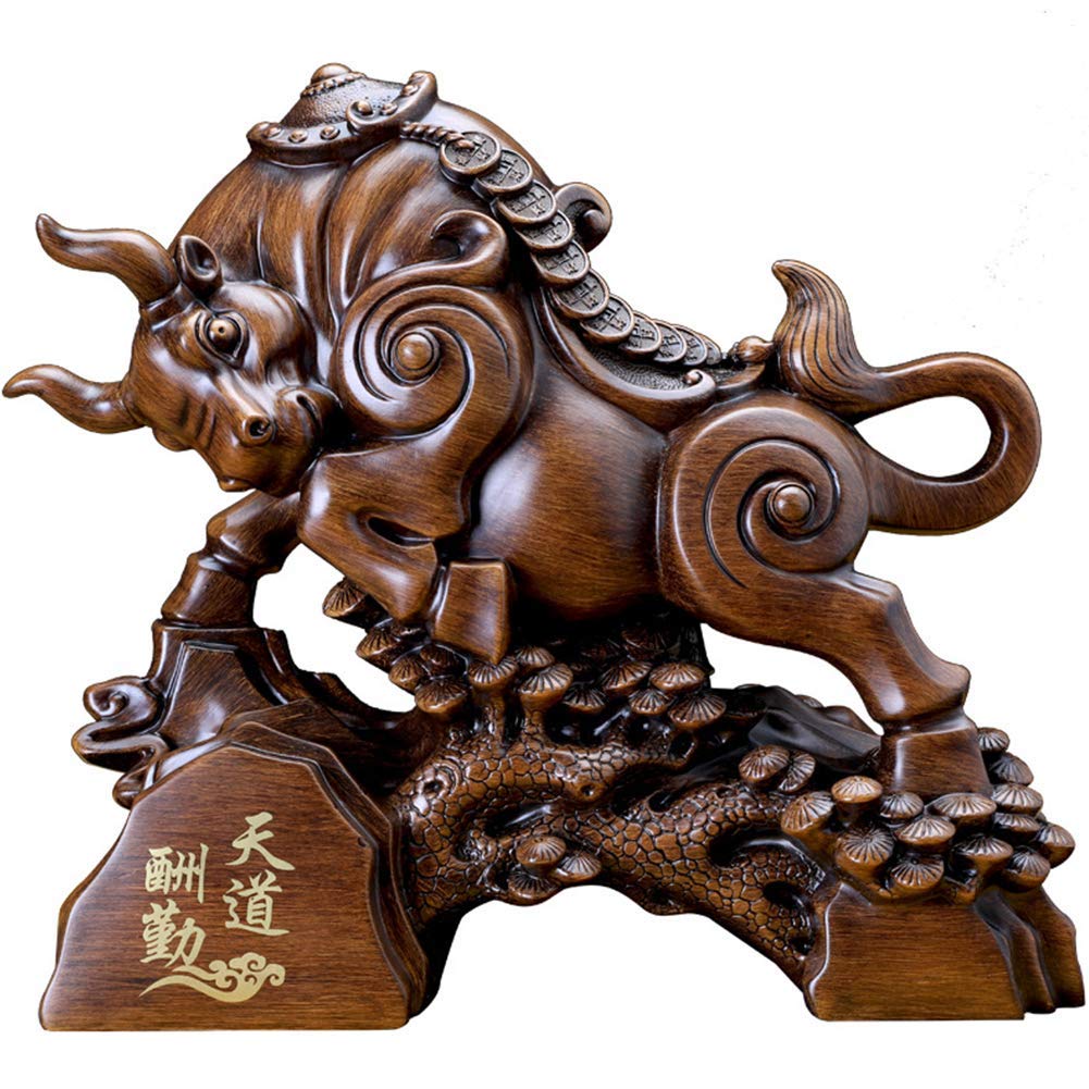 Sculptures de bœuf Feng Shui : le cadeau idéal pour célébrer le travail dur