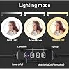 Ring Light 26cm Halka Işık + Tripod Ayak – Bluetooth Uzaktan Kumandalı – 3 Işık Modu & 10 Parlaklık Seviyesi – USB Bağlantılı Telefon Tutuculu Fotoğraf ve Video Çekim Işığı (RİNG)