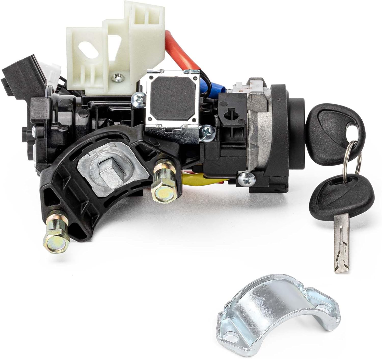 81905-C2510 Ignition Lock Switch Assembly with Keys Compatible with Hyundai Sonata 2015-2019, Ignition Lock Cylinder with Housing Replaces# 81905C2510, 81970-C1A00, 81900-C1B00