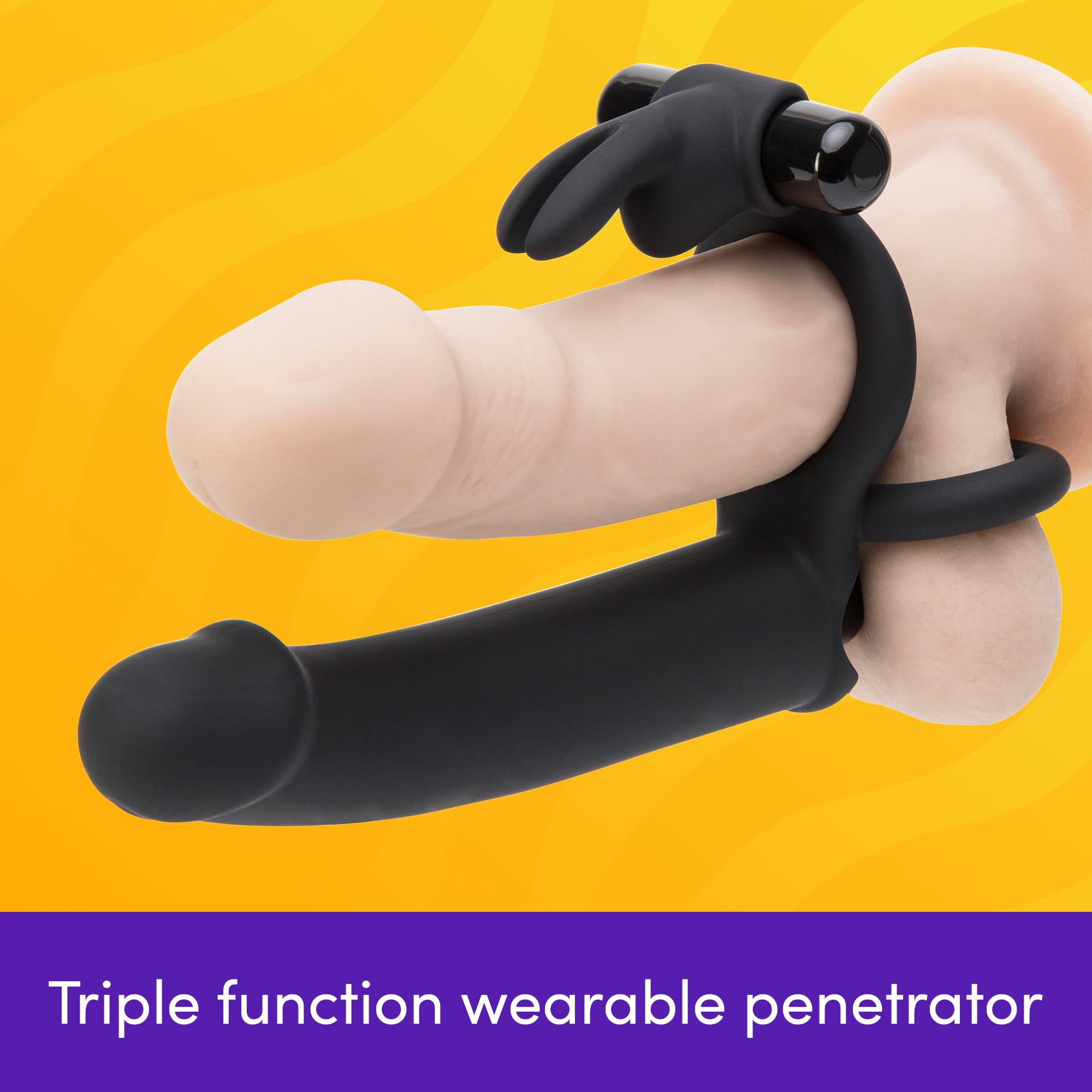 Amazon.com: Lovehoney Double Fun Vibrating Rabbit Double Penetration Strap On Dildo - 6 Inch Realistic Silicone Dildo with 2 Bullet Vibrators - Waterproof - Black : Health & Household Amazon.com: Lovehoney Double Fun Vibrating Rabbit Double Penetration Strap On Dildo - 6 Inch Realistic Silicone Dildo with 2 Bullet Vibrators - Waterproof - Black : Health & Household