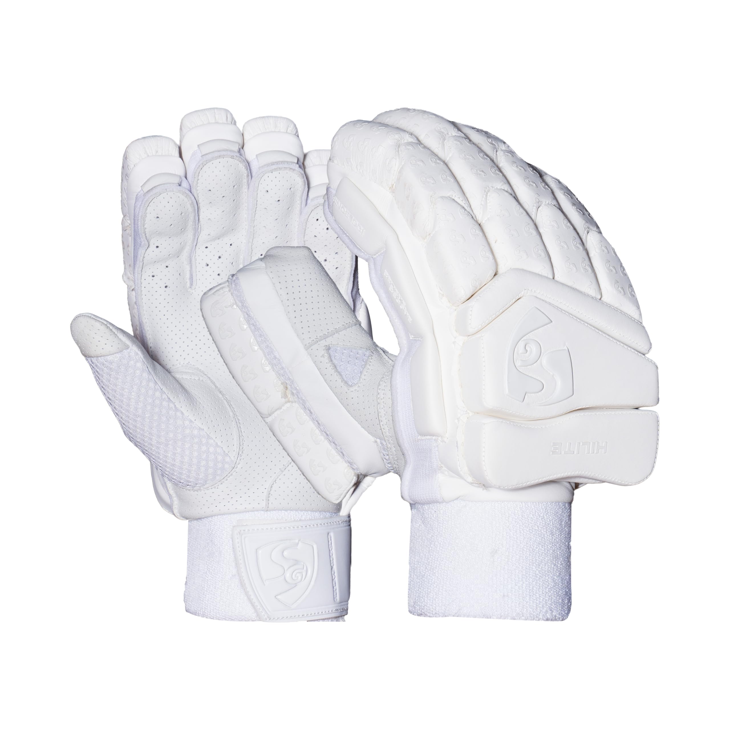 SG Hilite White Batting Gloves Sheep Leather RH-picture-15