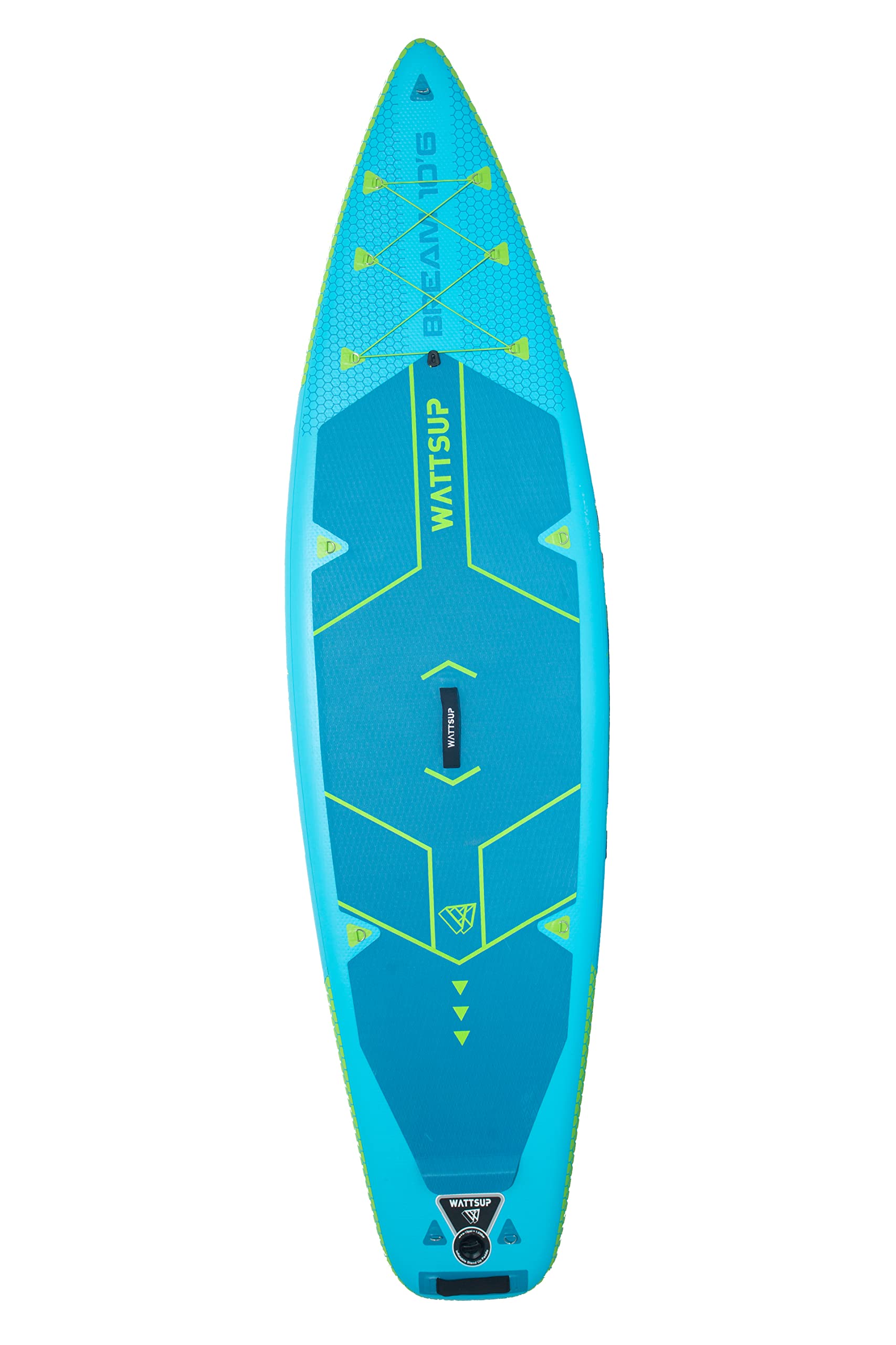 Wattsup - pb -wbrm106k - sup wattsup - Bream 10'6 (combo kayak) - spessore 15 cm - goccia - punto - rigido e robusto - 125 kg
