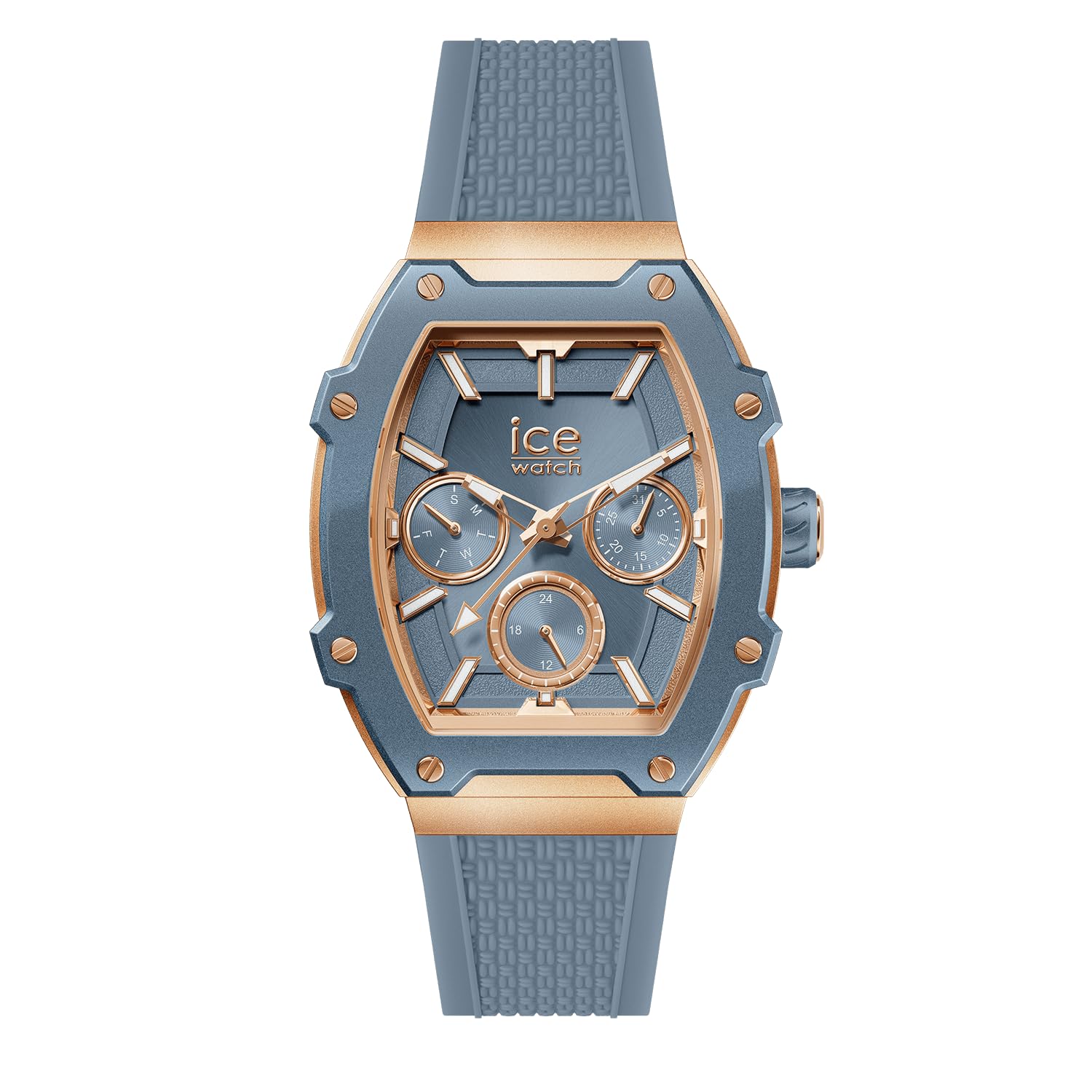 Ice-Watch - ICE boliday Horizon blue - Men's wristwatch with silicon strap - 023900 (Medium)