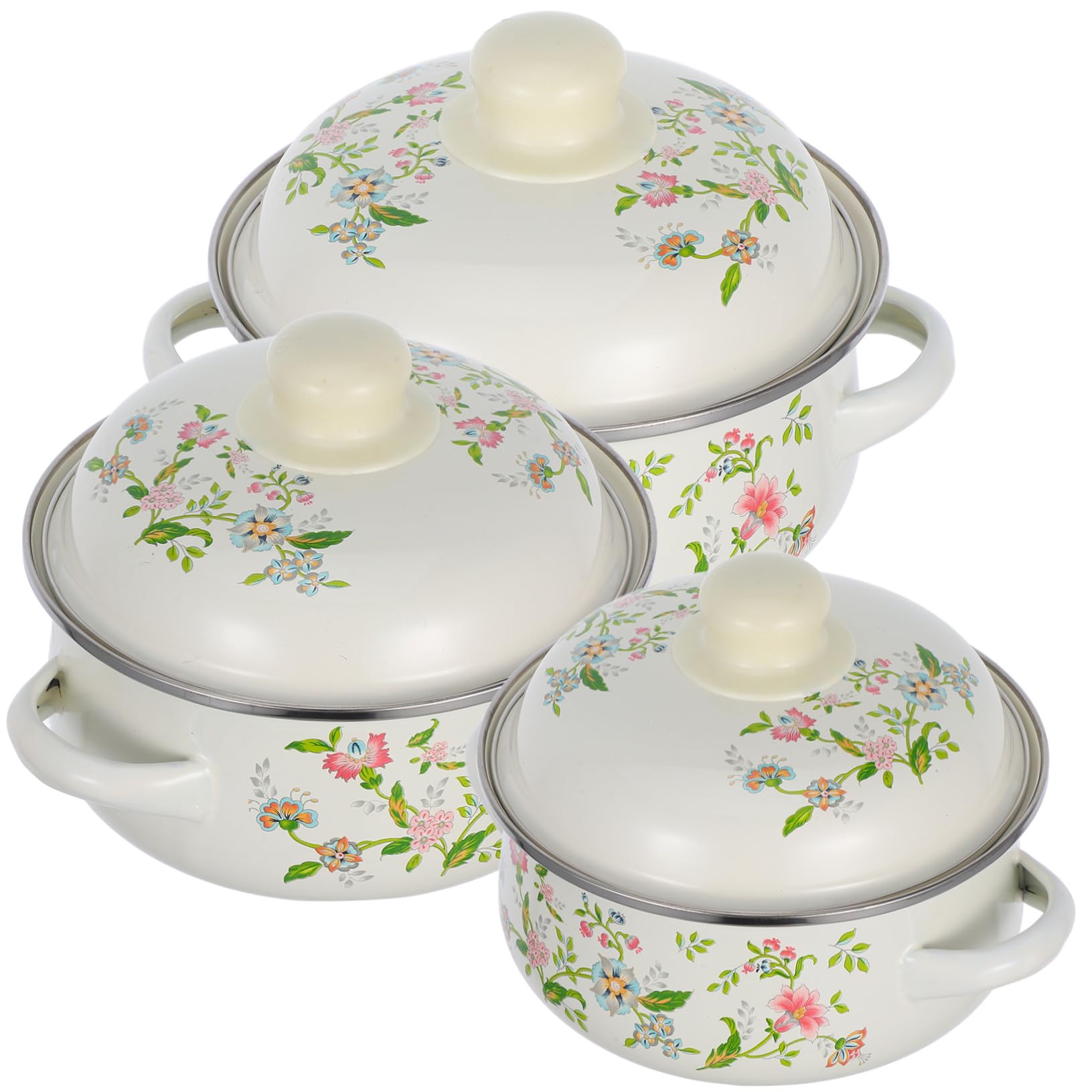 Marmites émaillées vintage STOBAZA pour vos repas conviviaux et tablées au style bistrot rétro