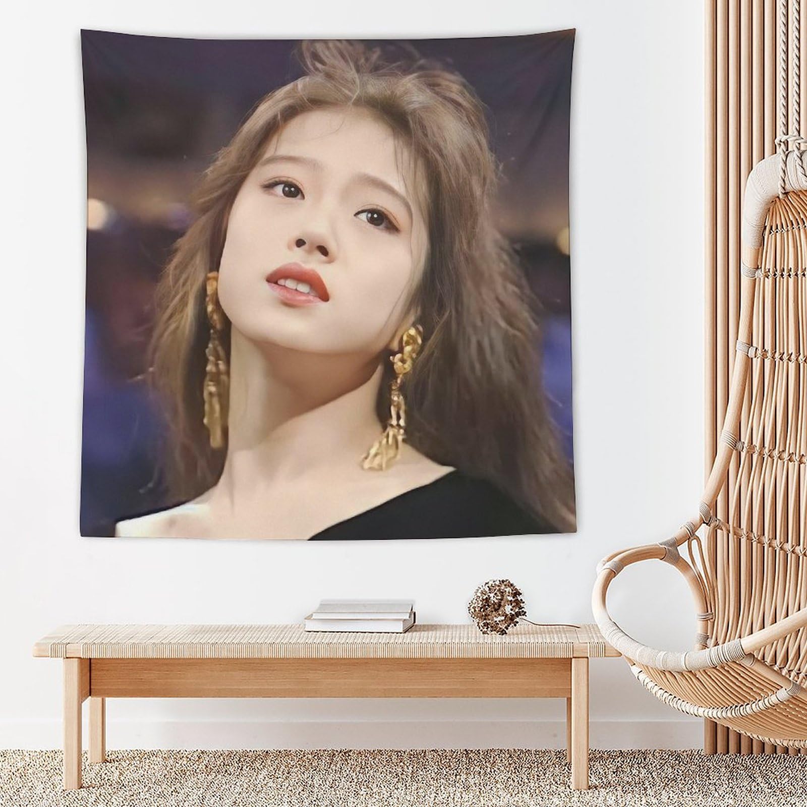Amazon.co.jp: 中森明菜 タペストリー 吊り下げ ウォール