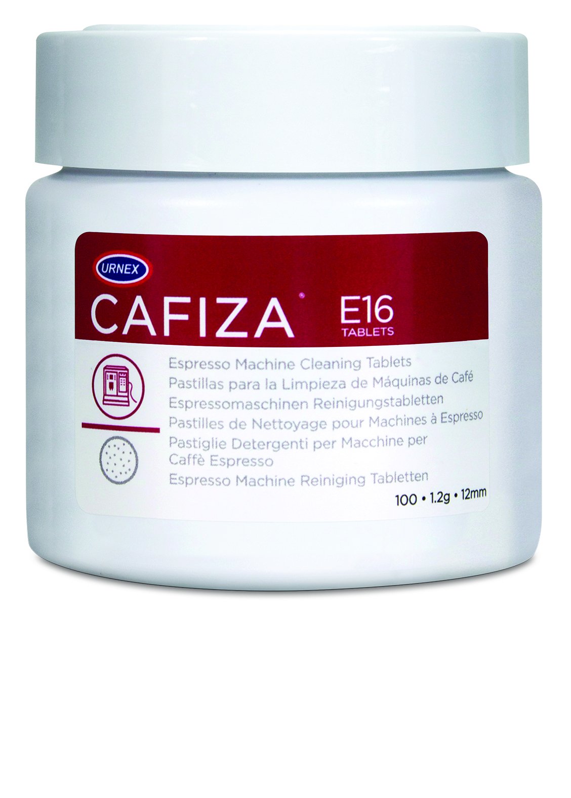 Urnex Cafiza Espresso Maschine Reinigung Tablets, 1,2 g, 100 Stück 3er Pack