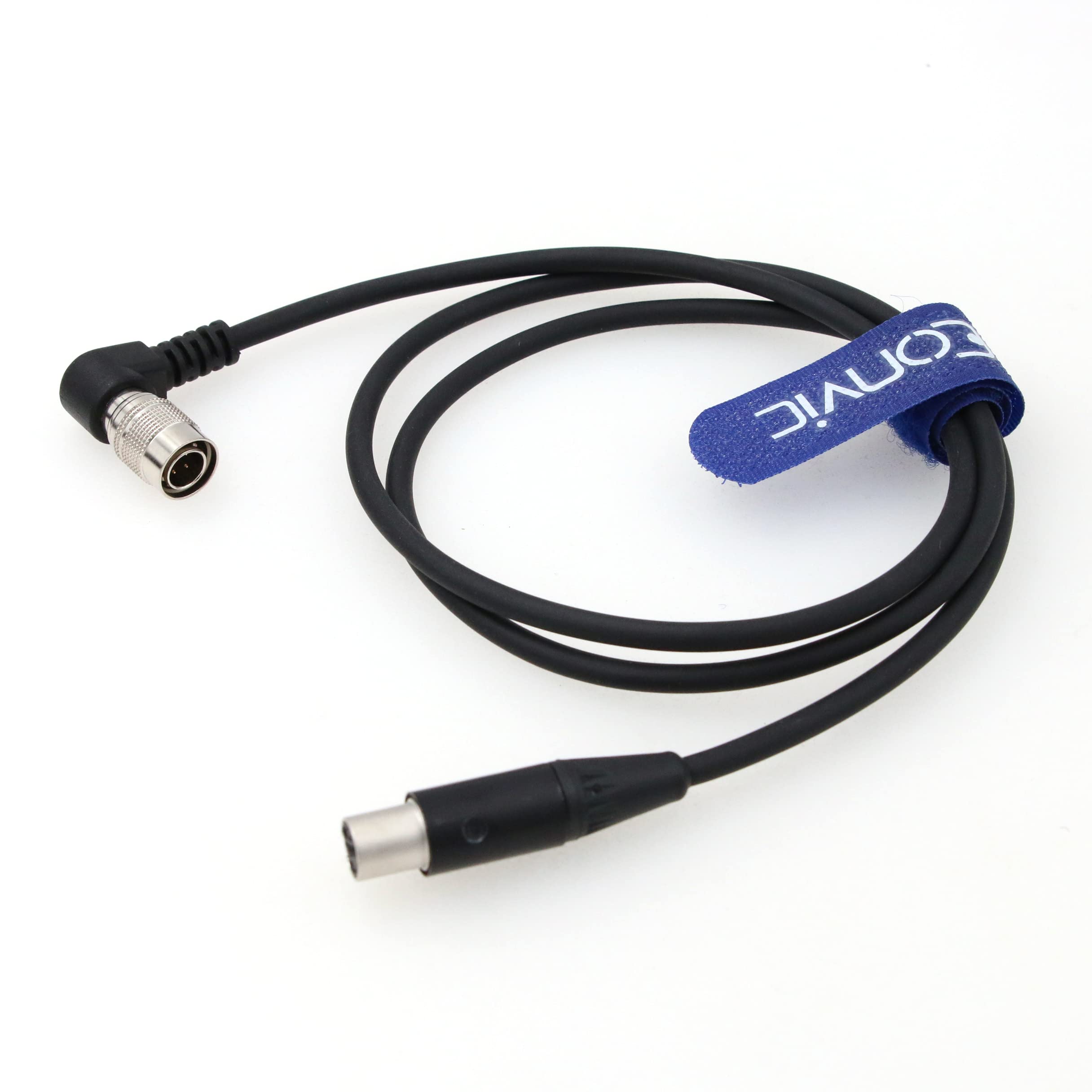 Hirose Eonvic 0 4ピン 12V L字型 : 電源ケーブル angle Pin DC