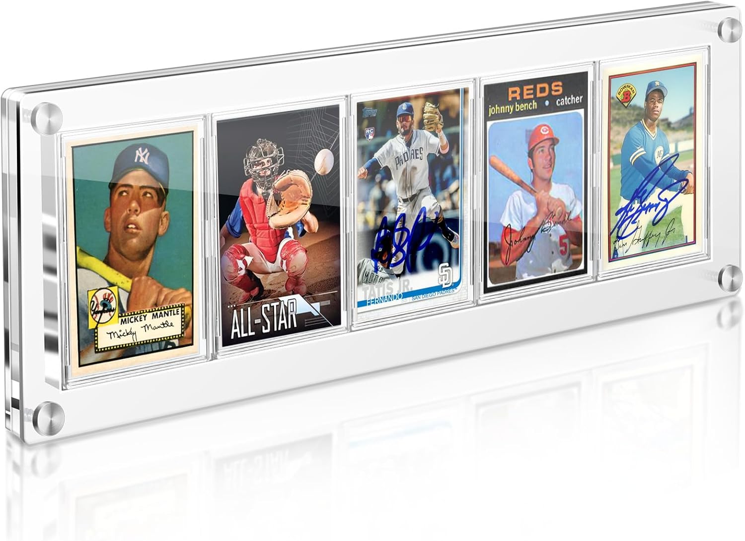 CollectHall Trading Card Display Frame with Card Holders