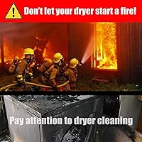 Vista 5 de Kit limpiador de ventilación para secadora Sealegend, manguera de vacío para pelusa, removedor de pelusa, manguera de aspiración para ventilación