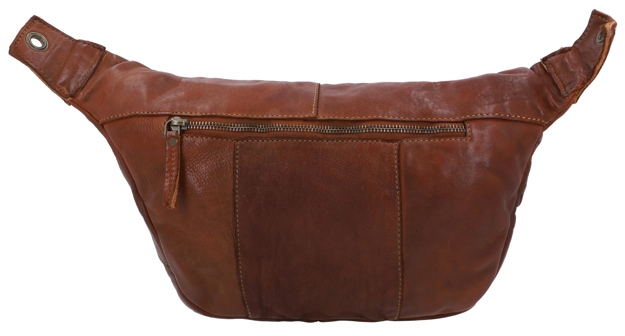 Gusti Freya - Riñonera de piel para hombre y mujer, Braun 2, Einheitsgröße, Retro