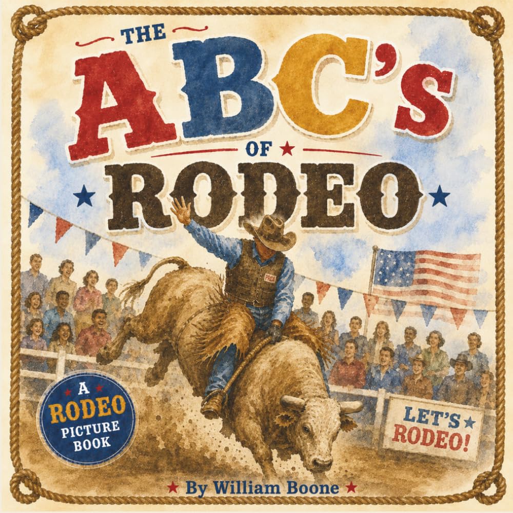 The ABCs of Rodeo: A Rhyming Rodeo Alphabet Book for Kids Ages 2–5 | Learn ABCs with Bull Riding, Roping, Bronc Riding & More | Illustrated ... and Children Who Love Western Culture
