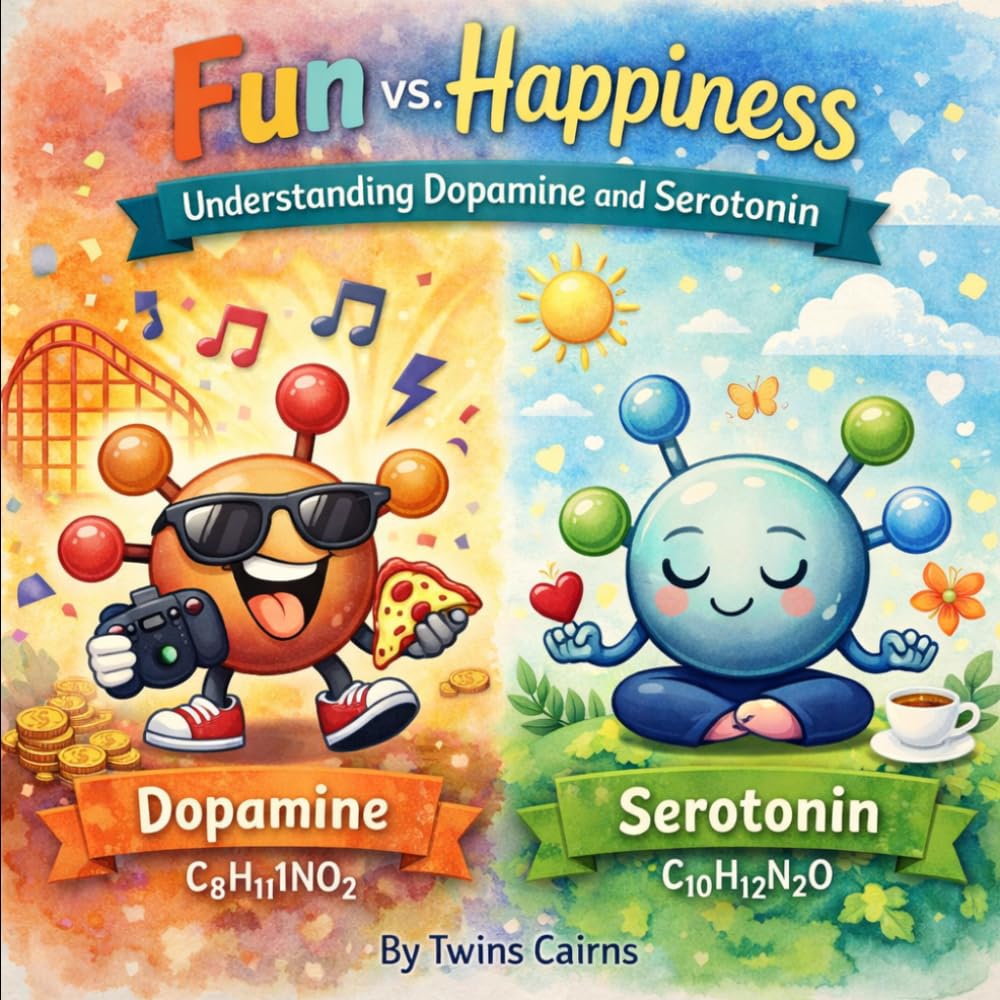 Fun vs. Happiness Understanding Dopamine and Serotonin (Life Lesson)