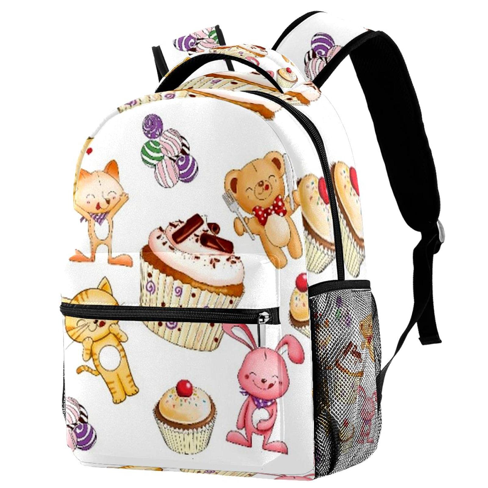 Sac à dos de voyage haute capacité imprimé tournesol Multicolore 9 - 7