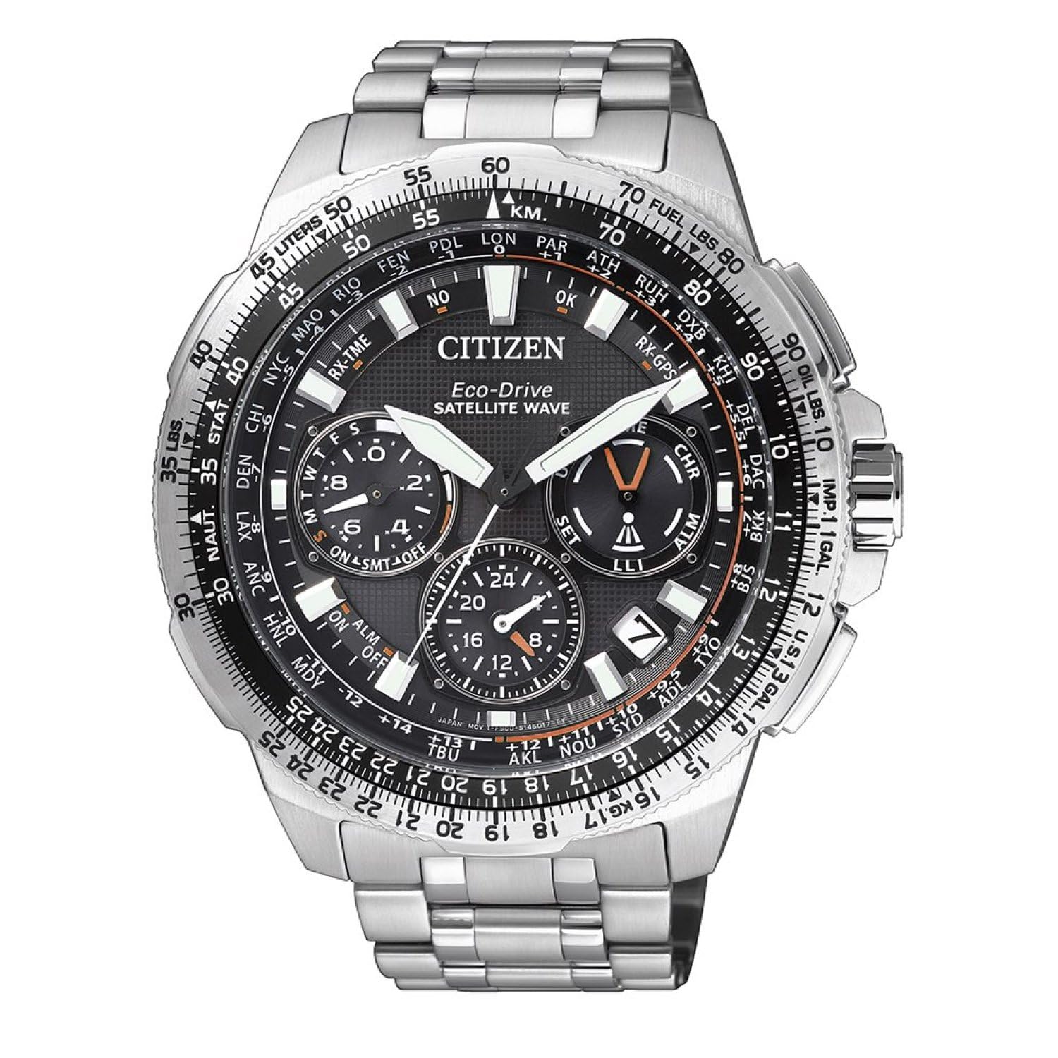 Citizen Orologio Uomo Classico Grigio Nero