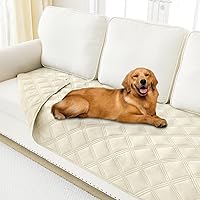 Vista 65 de Smiry Manta impermeable para cama de perro de 30 x 53 pulgadas, suave manta reversible para mascotas, lavable, a prueba de fugas, para sofá