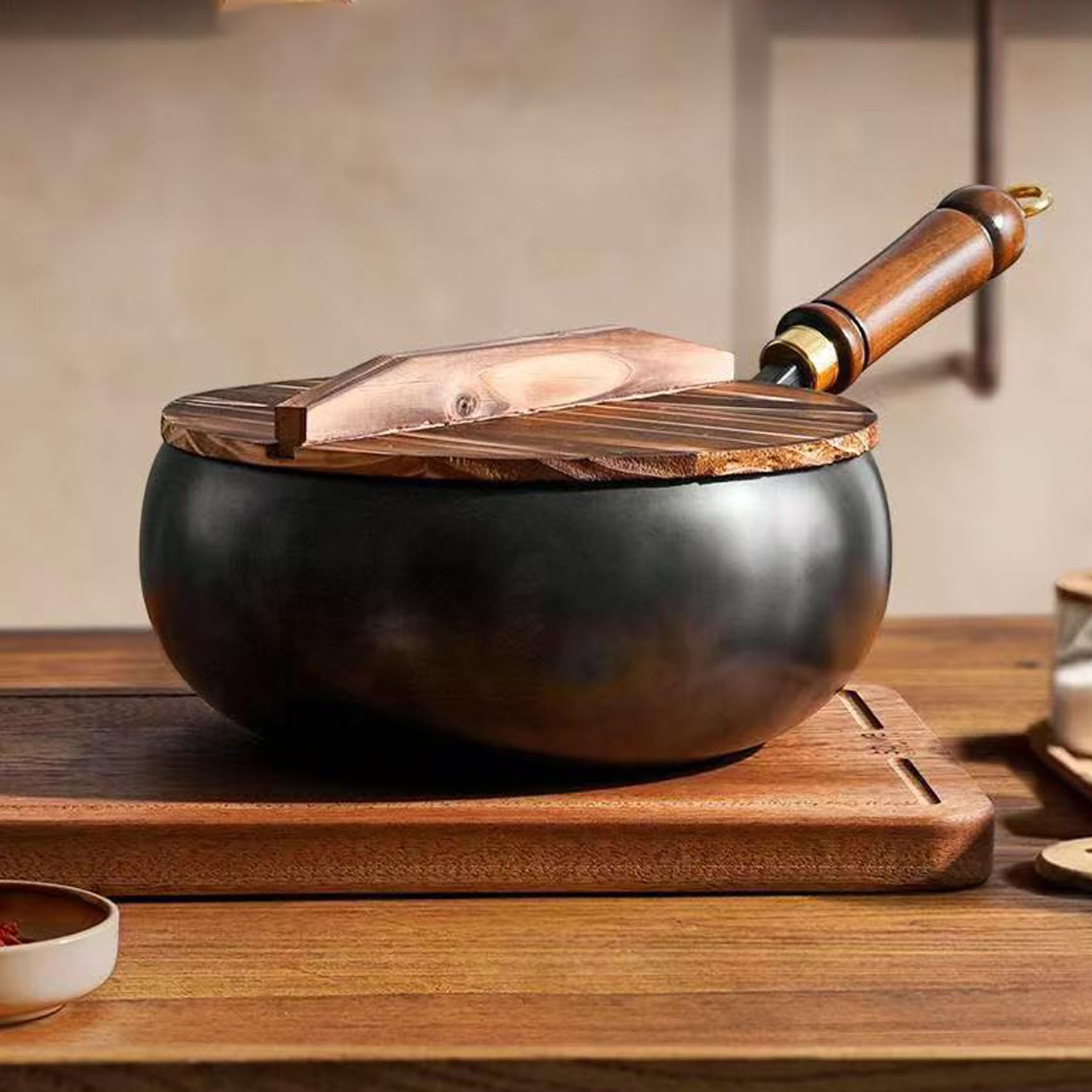 Amazon.co.jp: 南部鉄器 フライパン 高純度鉄製フライパン中華鍋高純度