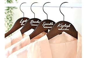 Customized Bridesmaid Hangers Set of 6